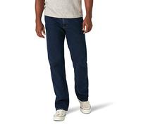 Wrangler Authentics Classic 5-Pocket Regular Fit Jean Pantalones Informales, Midnight Flex, 34W / 28L para Hombre