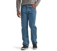 Wrangler Authentics Classic 5-Pocket Relaxed Fit Jean Jeans, Lavado de Piedra Ligero Flex, 34W x 34L para Hombre