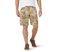 Wrangler Authentics Classic Cargo Stretch Short Pantalones Cortos, Jungle Elmwood Camo, 32 para Hombre