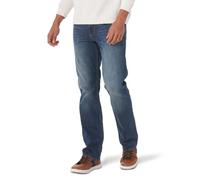 Wrangler Authentics Jeans Ajustados de Pierna Recta para Hombre, Crepúsculo, 36W x 30L