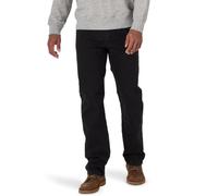 Wrangler Authentics Men's Big & Tall Classic Comfort-Waist Jean, Black, 38x36