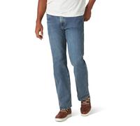 Wrangler Authentics Men's Big & Tall Regular Fit Comfort Flex Waist Jean, Slate, 54x30