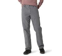 Wrangler Authentics Men's Classic Carpenter Jean, Rock Grey Twill, 36x29