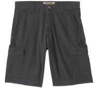 Wrangler Authentics Men's Classic Relaxed Fit Cargo Short, Anthracite Ripstop, 33