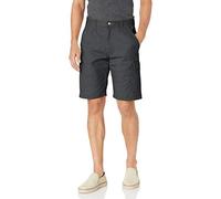 Wrangler Authentics Men's Classic Relaxed Fit Cargo Short, Anthracite Ripstop, 34