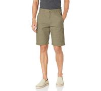 Wrangler Authentics Men's Classic Relaxed Fit Cargo Short, Military Khaki Ripstop, 33