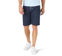 Wrangler Authentics Men's Classic Relaxed Fit Five Pocket Jean Short, Dark Rinse, 30