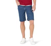 Wrangler Authentics Men's Classic Relaxed Fit Five Pocket Jean Short, Dark Stone, 36