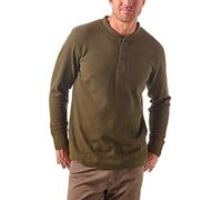 Wrangler Authentics Men's Long Sleeve Waffle Henley