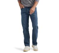 Wrangler Authentics Men's Regular Fit Comfort Flex Waist Jean, Blue Ocean, 33x34