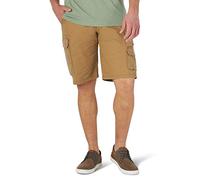 Wrangler Authentics Men's Stretch Twill Cargo Shorts, Acorn, 38