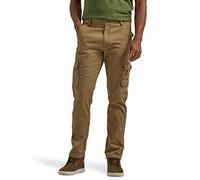 Wrangler Authentics, Pantalón Cargo Regular cónico para Hombre, Teca, 30W x 30L