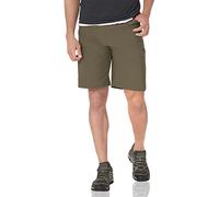 Wrangler Authentics Pantalón Corto Cargo Casual con Cintura Flexible para Hombre, Morel, 58