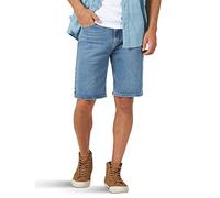 Wrangler Authentics Classic Relaxed Fit Five Pocket Jean Short Pantalones Cortos, Light Wash Flex, 40 para Hombre