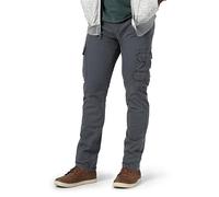 Wrangler Authentics Regular Tapered Cargo Pant Pantalones, Peltre, 32W/34L para Hombre