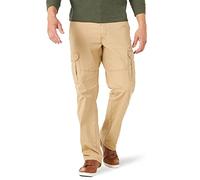 Wrangler Authentics Relaxed Fit Stretch Cargo Pant Pantalones Informales, Travertino Ripstop, 36W x 29L para Hombre