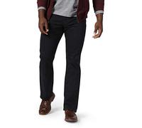 Wrangler Authentics Straight Fit Twill Pant Pantalones, Caviar, 40W/30L para Hombre