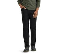 Wrangler Authentics Vaqueros clásicos de algodón para Hombre, Cinco Bolsillos, Corte Recto, Negro -, 40W x 34L