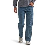 Wrangler Authentics Classic 5-Pocket Relaxed Fit Jean Jeans, clásico Azul Gris Flex, 35W x 32L para Hombre