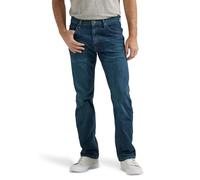 Wrangler Authentics Vaqueros elásticos, clásicos, de 5 Bolsillos, para Hombre - Azul - 29W x 32L