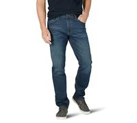 Wrangler Authentics - Vaqueros elásticos de Ajuste atlético para Hombre, Henry, 32W x 30L