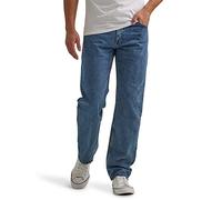 Wrangler - Big & Tall - Vaquero clásico para hombre, corte regular, ajuste estándar, de algodón, con 5 bolsillos - Azul - 46W x 34L