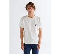 Wrangler Blue Bell Rodeo Ben Relaxed Tee Worn White Talla S