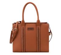 Wrangler - Bolso de mano para mujer, asa superior con correa cruzada desmontable, Correa café., Talla única