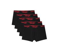 WRANGLER Hombres Bañador Negro Paquete de 5 Pequeño