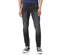 Wrangler Bryson, Vaqueros Skinny Hombre, Negro (Like A Champ 120), W30/L34 (Talla del Fabricante: 30/34)