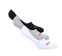 Wrangler Calcetines Invisibles Logotipos para Adultos Unisex Packs de (GT6255)