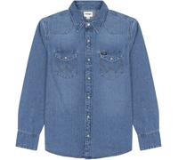 WRANGLER Camisa '27MW' azul denim XXL azul denim