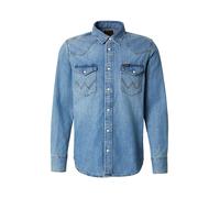 Wrangler Regular Western Shirt Mid Light Wash Talla XXL