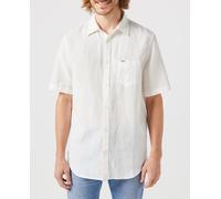 Wrangler Camisa de hombre manga corta. Blanco 4XL