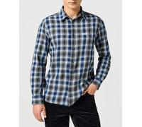 Wrangler Camisa de hombre manga larga. Azul S