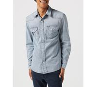 Wrangler Camisa de hombre manga larga. Negro XL