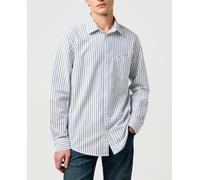 Wrangler Camisa de manga larga de hombre. Azul 5/XL