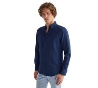 Wrangler - Camisa Hombre - Corte Regular - Oxford Shirt - Indigo Oxford