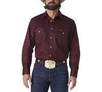 WRANGLER - Camisa Hombre - Corte Regular - Western Shirt - Rojo