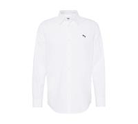 WRANGLER Camisa 'LS SHIRT' azul / blanco L azul / blanco