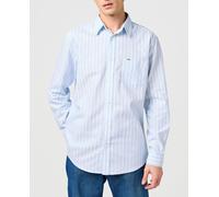 Wrangler Camisa manga larga de hombre. Azul 3X