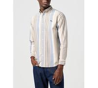 Wrangler Camisa manga larga de hombre. Beige L