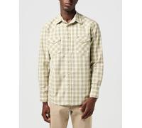 Wrangler Western Shirt Camiseta, Té, L Hombres