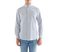 Wrangler Camisa Oxford para Hombre, Azul Multi, 3XL