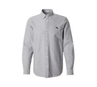WRANGLER Camisa 'OXFORD SHIRT' gris moteado S gris moteado