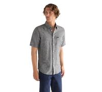 Wrangler Camisa SS 1 Pkt para Hombre, Azul Marino Oscuro, L