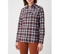 Wrangler Camisa Western de corte slim. 34 (XS)