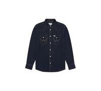 Wrangler Camisa Western para Hombre, Midnight Rodeo, M, Midnight Rodeo, M