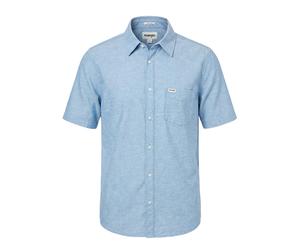 WRANGLER Camiseta '1 PKT SHIRT PACIFIC BLUE' azul claro L EUR