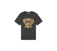 Wrangler Camiseta Americana para Hombre, Faded Black B, L